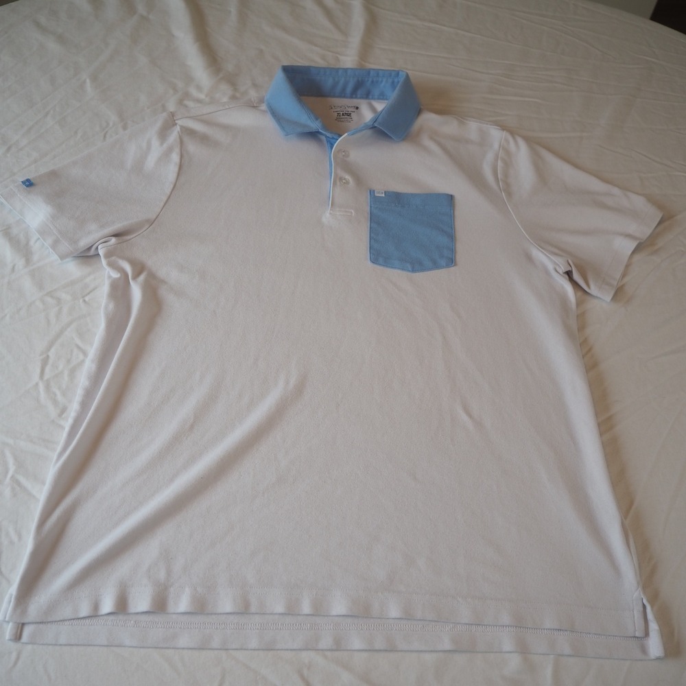 Good Good Golf Polo Shirt Men's Size XL Cotton Blend Colorblock
